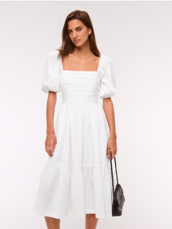 Abercrombie & Fitch Dresses & Skirts - Abercrombie emerson poplin midi dress